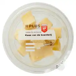 PLUS PLUS Klaverland Boerenkaas jong belegen blokjes aanbieding