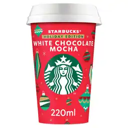 PLUS Starbucks Chilled classics white chocolate mocha aanbieding