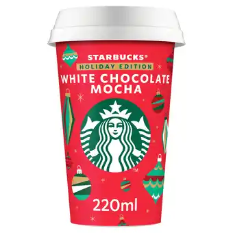 PLUS Starbucks Chilled classics white chocolate mocha aanbieding