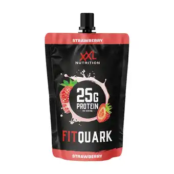 PLUS XXL Fit Quark strawberry 205g aanbieding