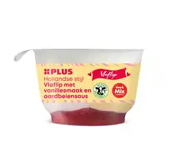 PLUS PLUS Hollandse st vlaflip van aardb aanbieding