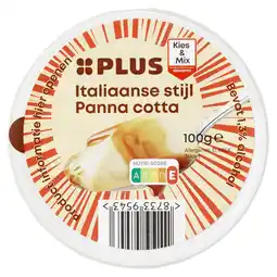 PLUS PLUS Italiaanse stijl Panna Cotta aanbieding