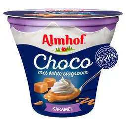 PLUS Almhof Choco met slagroom karamel aanbieding
