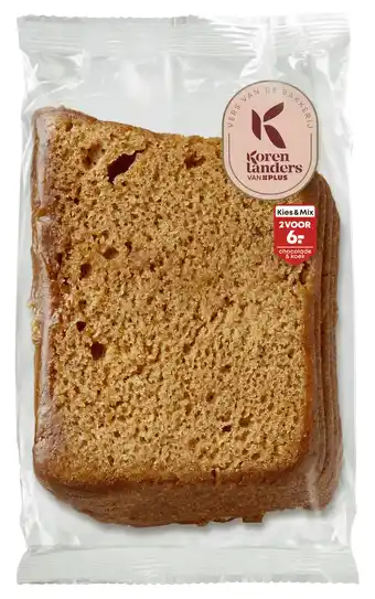 PLUS PLUS Korenlanders Speculaascake plakken aanbieding