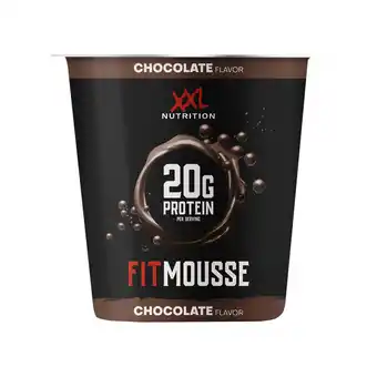 PLUS XXL Fit Mousse choco 200g aanbieding