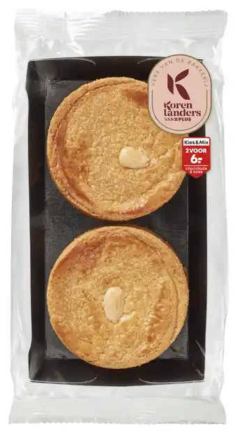 PLUS PLUS Korenlanders Roomboter amandelpencees aanbieding