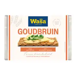 PLUS Wasa Knäckebröd Goudbruin 18 stuks aanbieding