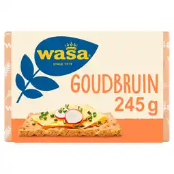 PLUS Wasa Knäckebröd Goudbruin 18 stuks aanbieding