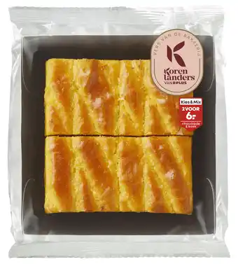 PLUS PLUS Korenlanders Boterkoekblokjes aanbieding