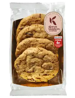 PLUS PLUS Korenlanders Witte chocolade cranberry cookies aanbieding