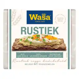 PLUS Wasa Knäckebröd Rustiek 14 stuks aanbieding