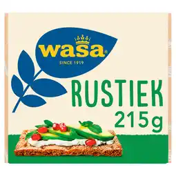 PLUS Wasa Knäckebröd Rustiek 14 stuks aanbieding