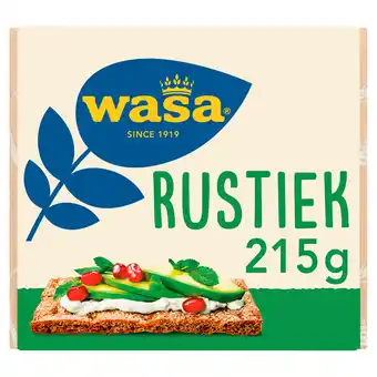 PLUS Wasa Knäckebröd Rustiek 14 stuks aanbieding