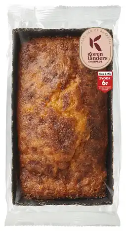 PLUS PLUS Korenlanders Boluscake aanbieding