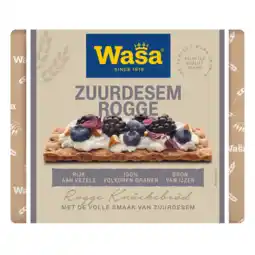 PLUS Wasa Knäckebröd Zuurdesem Rogge aanbieding