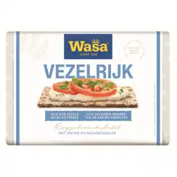 PLUS Wasa Knäckebröd Vezelrijk 30 stuks aanbieding