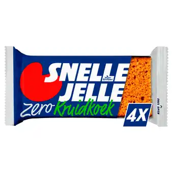 PLUS Snelle Jelle Ontbijtkoek kruidkoek zero 4-pack aanbieding