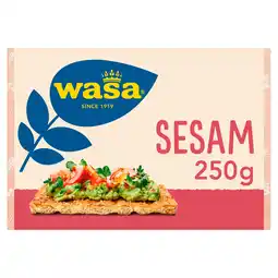 PLUS Wasa Knäckebröd Sesam 18 stuks aanbieding