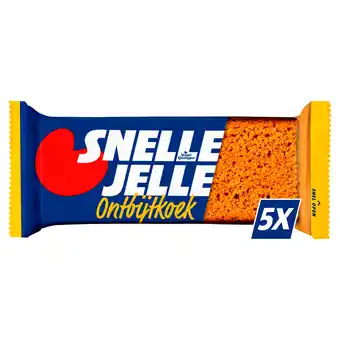 PLUS Snelle Jelle Krachtige ontbijtkoek naturel 5-pack aanbieding