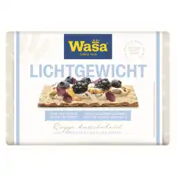 PLUS Wasa Knäckebröd Lichtgewicht 32 stuks aanbieding