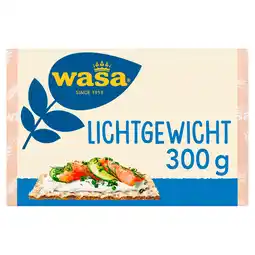 PLUS Wasa Knäckebröd Lichtgewicht 32 stuks aanbieding