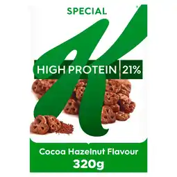 PLUS Kellogg's Special K High protein choco hazelnoot aanbieding