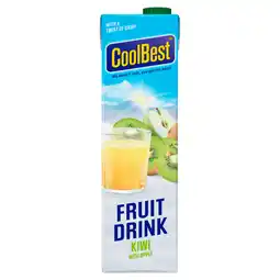 PLUS Coolbest Fruitdrink kiwi aanbieding