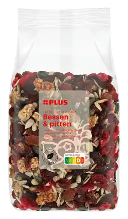 PLUS PLUS Ontbijtverrijker bessen pitten mix aanbieding