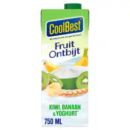 PLUS Coolbest Fruitontbijt kiwi-banaan aanbieding