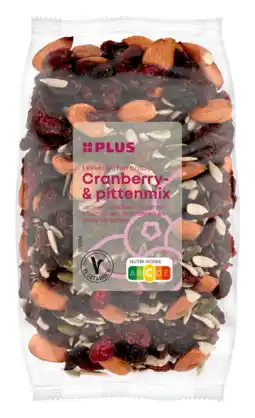 PLUS PLUS Ontbijtverrijker cranberry, rozijn pit aanbieding