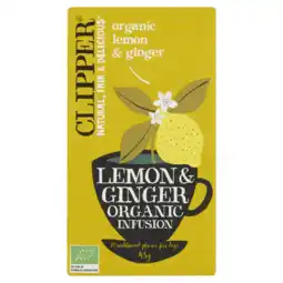 PLUS Clipper Lemon & Ginger aanbieding