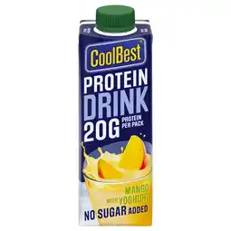 PLUS Coolbest Proteindrink Mango aanbieding