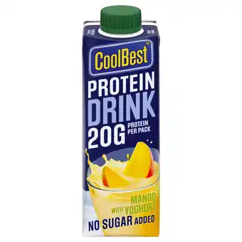 PLUS Coolbest Proteindrink Mango aanbieding
