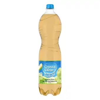 PLUS Crystal Clear Groene thee appel vlierbloesem aanbieding