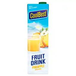 PLUS Coolbest Fruitdrink pineapple aanbieding