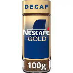 PLUS Nescafe Gold Decafe Oploskoffie aanbieding