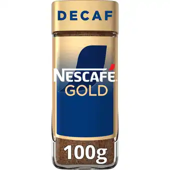 PLUS Nescafe Gold Decafe Oploskoffie aanbieding