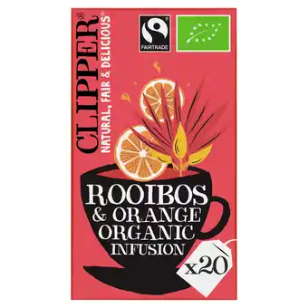 PLUS Clipper Rooibos & Orange aanbieding