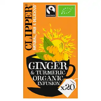PLUS Clipper Ginger & Turmeric aanbieding