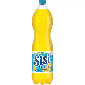 PLUS Sisi No bubbles orange zero sugar aanbieding