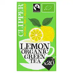 PLUS Clipper Green Tea Lemon aanbieding