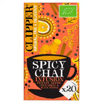PLUS Clipper Spicy chai aanbieding