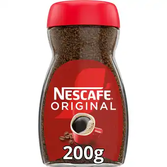 PLUS Nescafe Oploskoffie original pot aanbieding