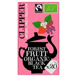 PLUS Clipper Forest fruit black tea aanbieding