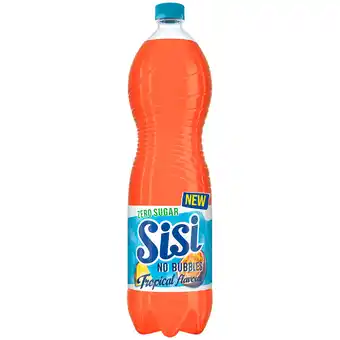 PLUS Sisi No bubbles tropical zero sugar aanbieding