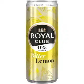 PLUS Royal Club Bitter lemon 0% suiker aanbieding