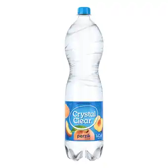 PLUS Crystal Clear Sparkling peach aanbieding