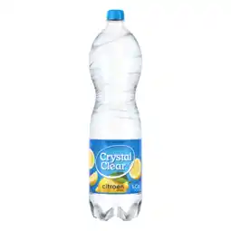 PLUS Crystal Clear Sparkling lemon aanbieding