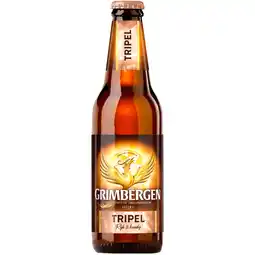 PLUS Grimbergen Tripel abdijbier fles aanbieding