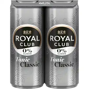 PLUS Royal Club Tonic 0% suiker aanbieding
